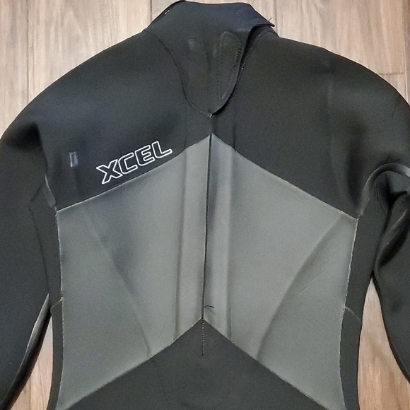 Women's Axis Back Zip Black Full-Length Wet Suit 3/2mm - Picture 8 of 16